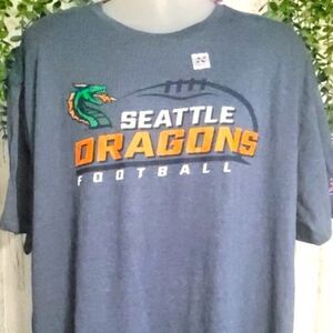 SEATTLE DRAGONS CHAMP T-SHIRT Official Wear COLLECTIBLE